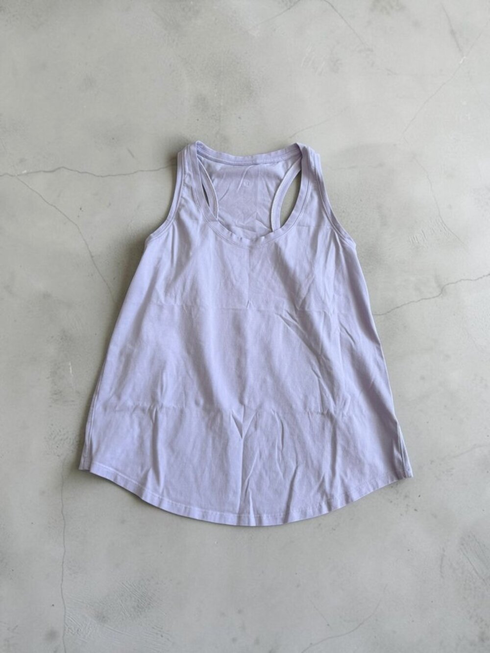 LULULEMON Purple Scoopneck Racerback Tank Top Size US 8